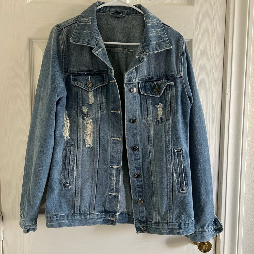 Classic Blue Denim Jean Jacket